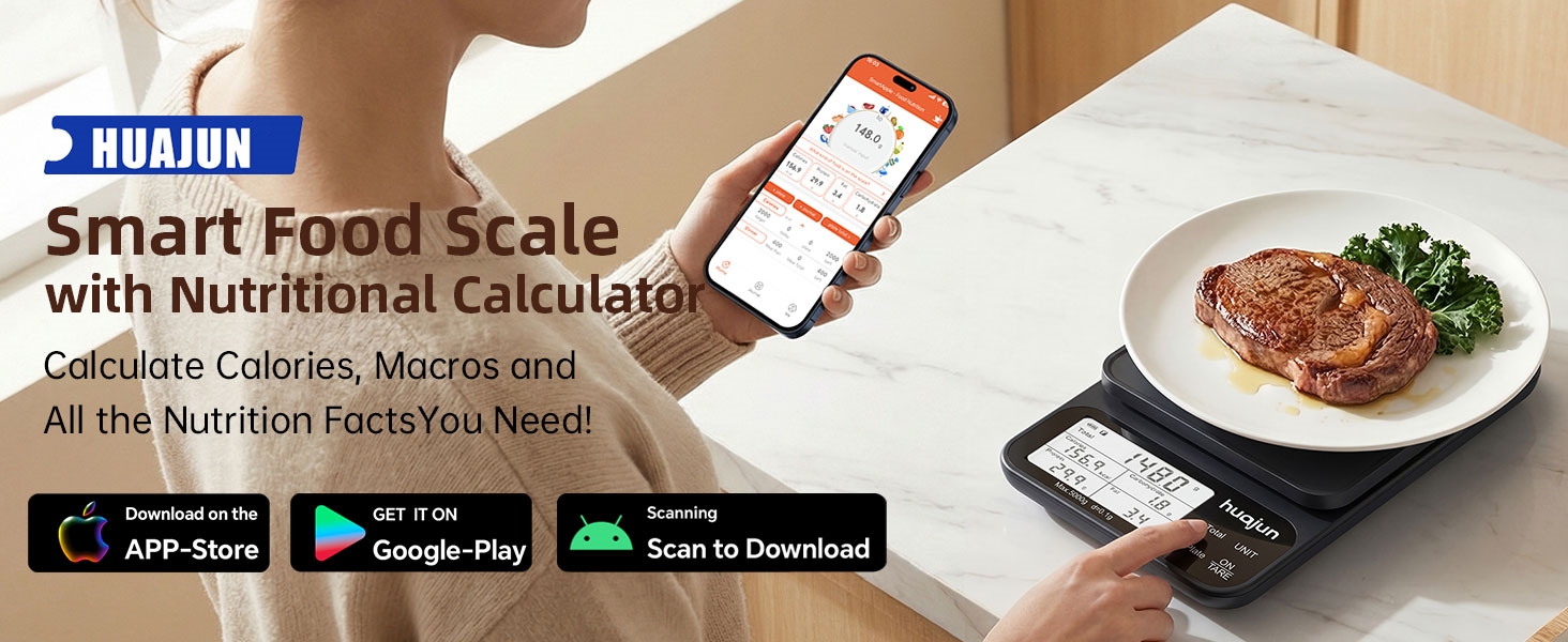 Food Scale with Nutritional Calculator