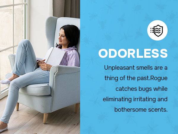 Fly Insect Trap Indoor with Night Light Plug in Bug Catcher, Pest Repeller Indoor 