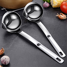Stainless Steel Soup Ladle With Oil Separator a+7