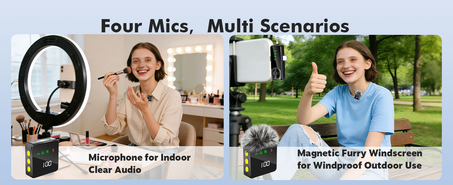 wireless microphones
