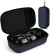 Fonwill Double Eyeglasses Case, Hard Travel Glasses Case for Men Women | EVA Hard Shell Dual Sung...