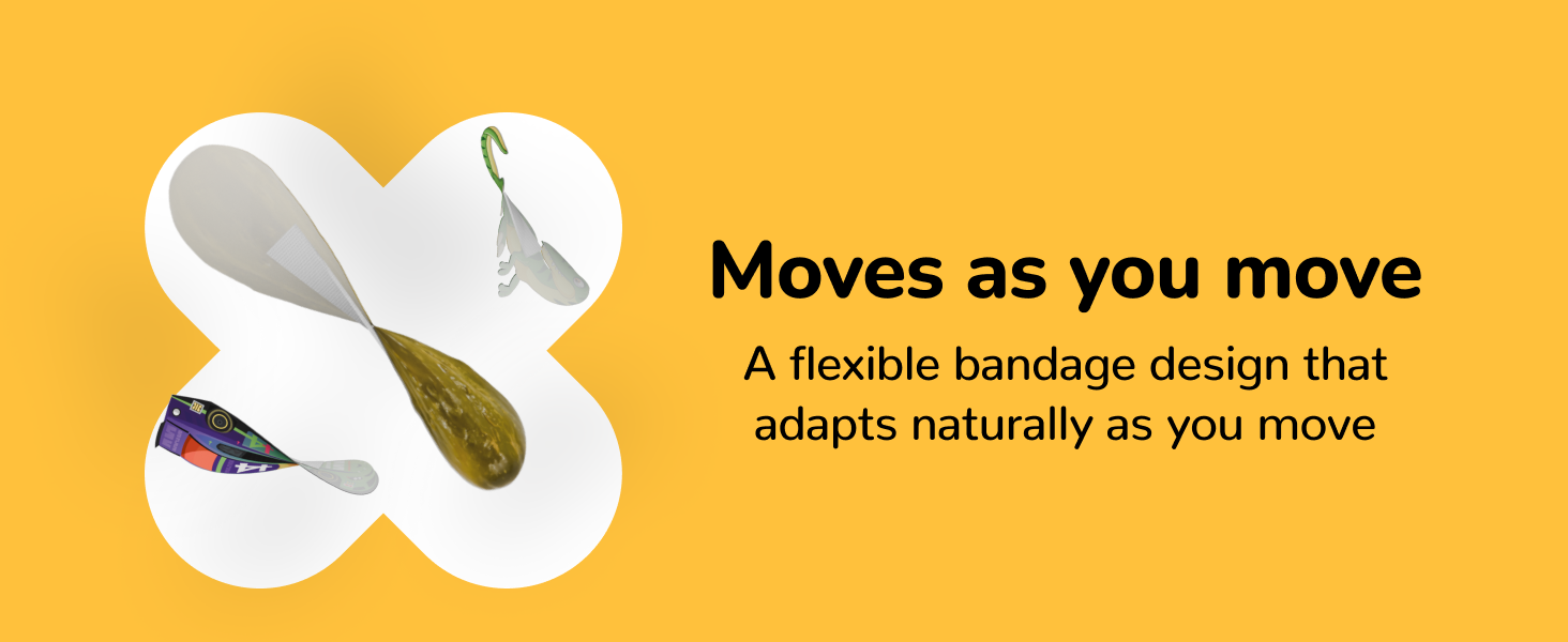 finger tip bandage small bandage for face bandage flexible fabric healing bandage