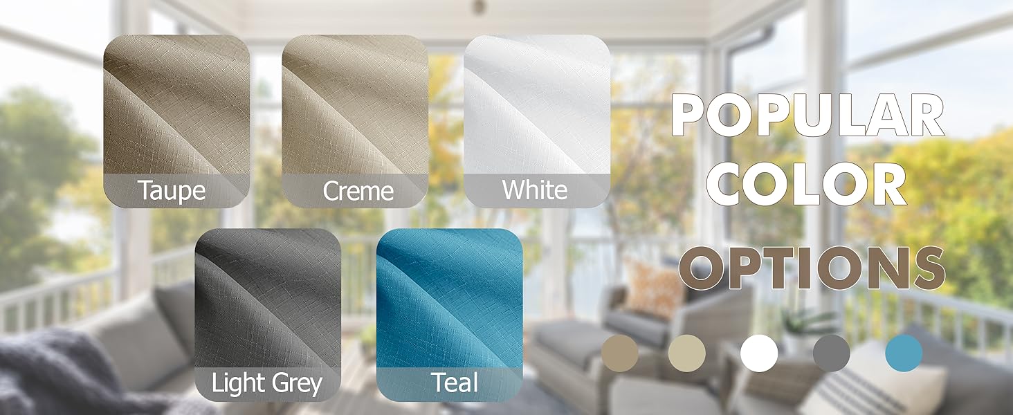 outdoor curtains