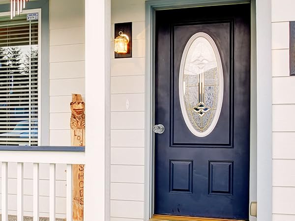 doorknob with lock and key