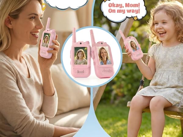 kids video walkie talkies