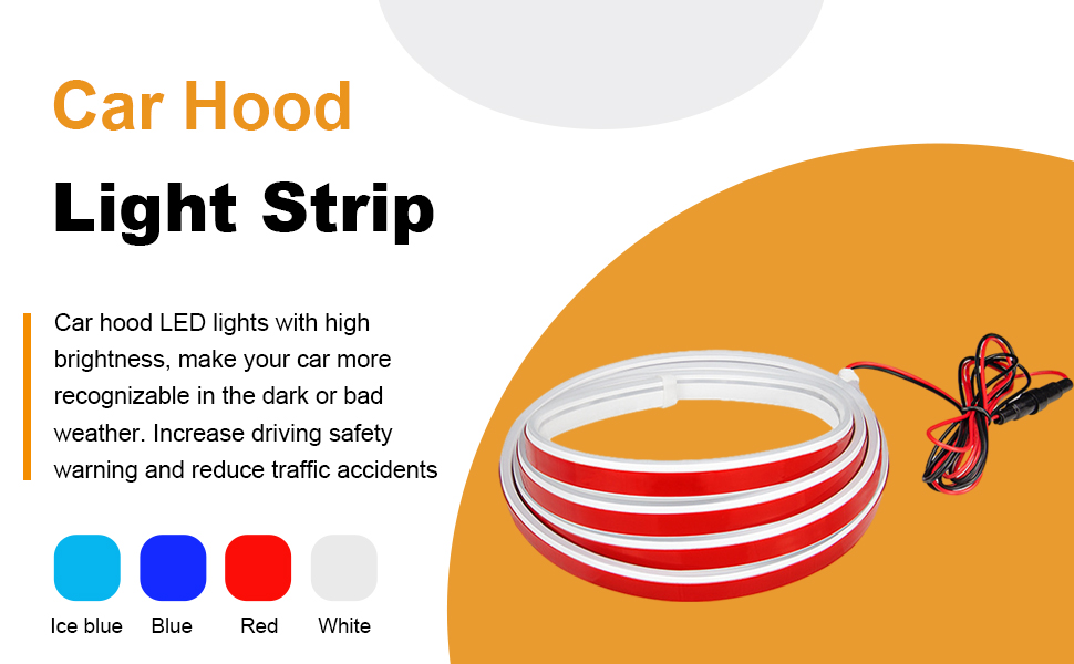 Making your car more recognizable in the dark or bad weather.