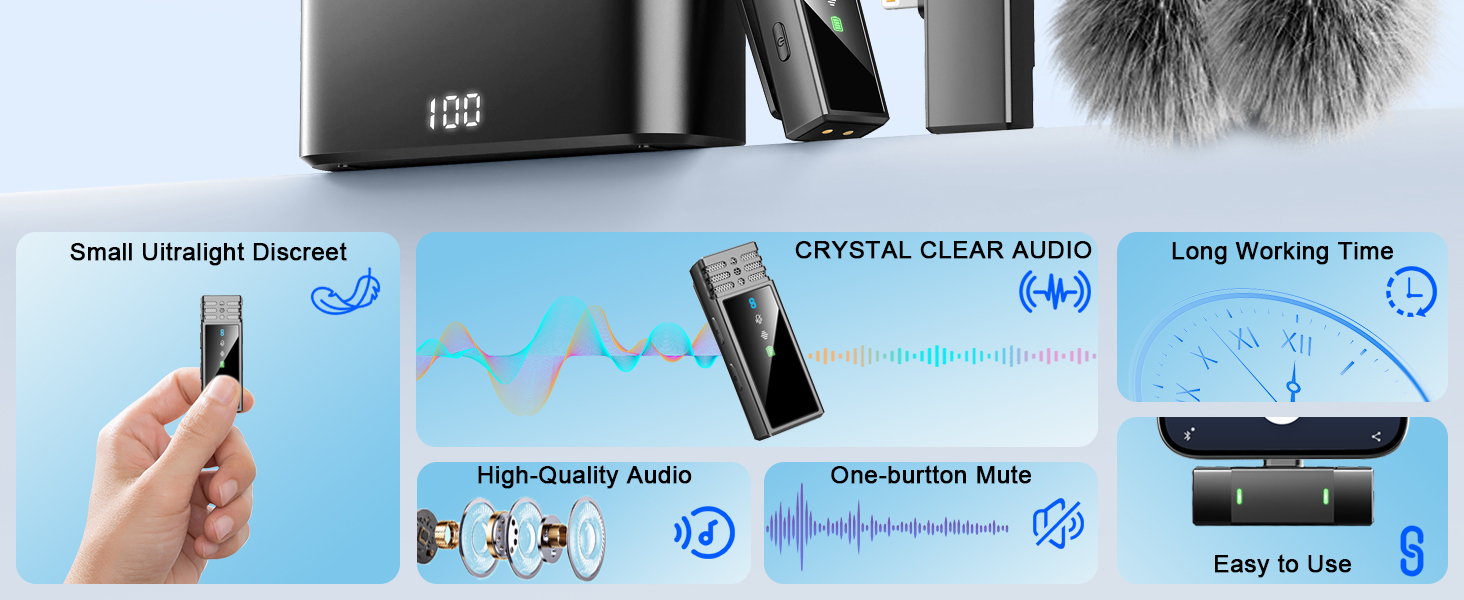 lapel microphone wireless