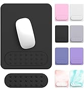 HONKID Mouse Pad with Removable Magnetic Wrist Rest, Ergonomic Mouse Pads with Memory Foam Wrist ...