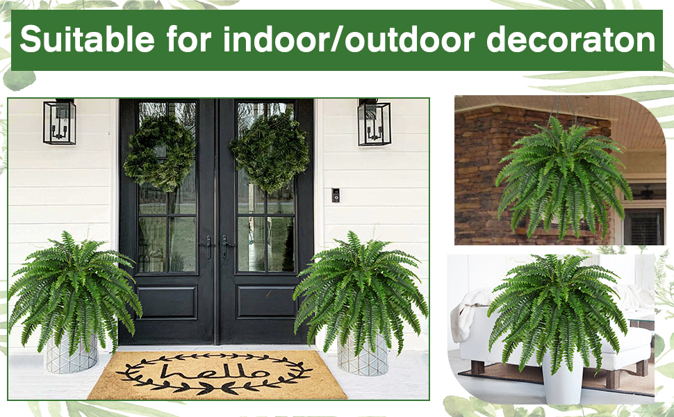 faux plants outdoor