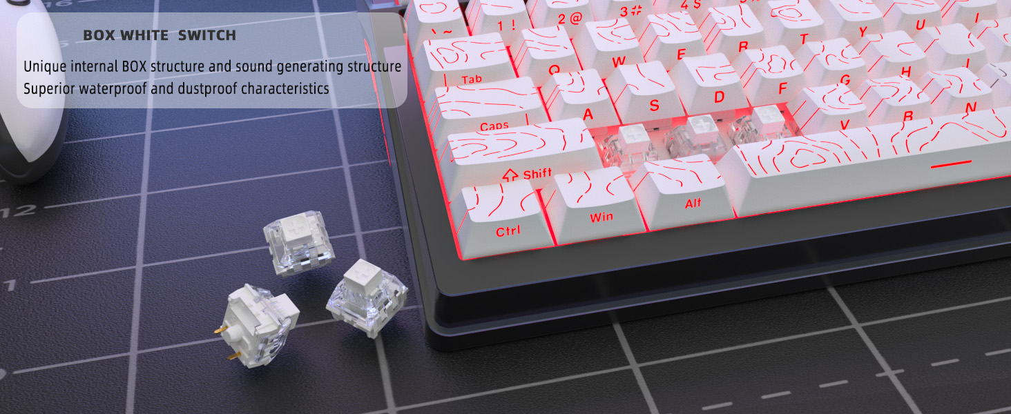 Kailh Box White Clicky Keyboard Switch