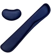 Keyboard Wrist Rest Mouse Wrist Support Set, Memory Foam Wrist Rest Pad for Computer Laptop Keybo...