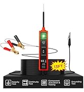 Power Circuit Probe Kit, 6-24V Automotive Circuit Tester, Automotive Short Circuit Finder Electri...