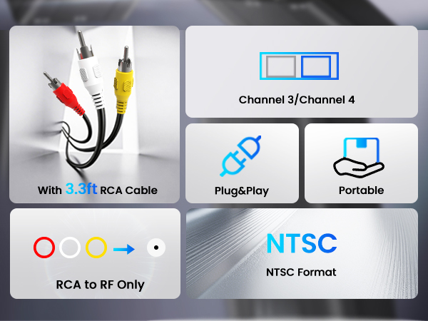 RCA to RF Modulator 2