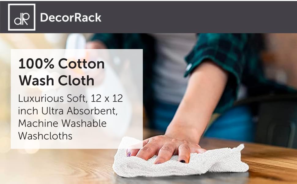 washcloth white
