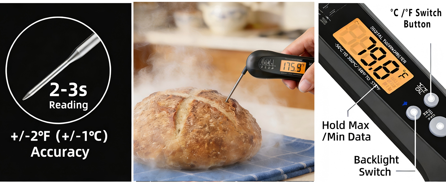 meat thermometer digital wireless