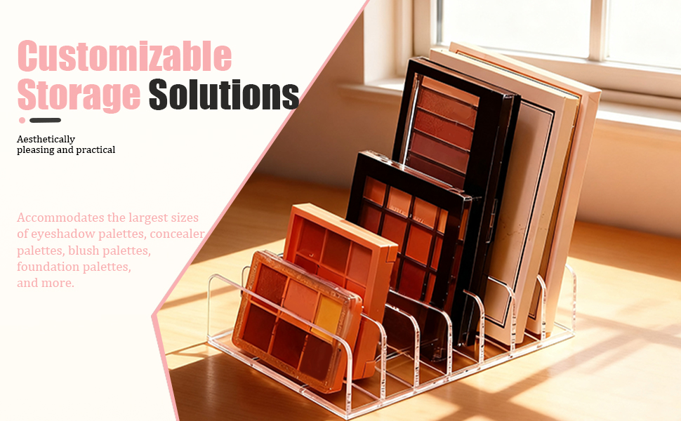 ?acrylic display case for eyeshadow and CDs?