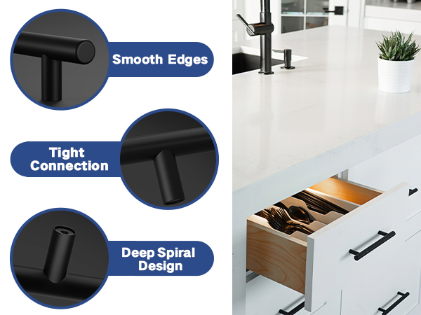 black cabinet hardware