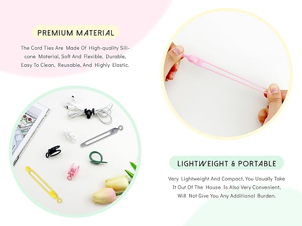 Cord Organizer for Bundling Earphone