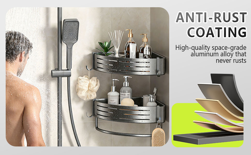 corner shower caddy