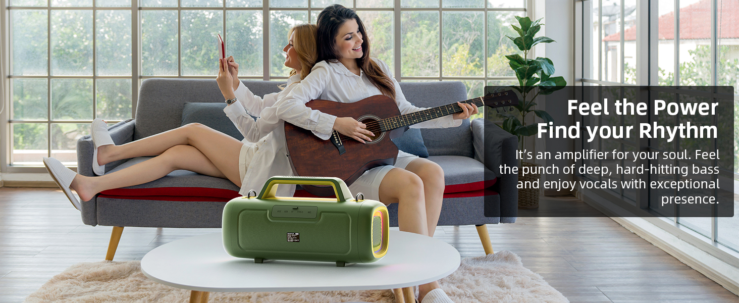 Play music in daily life or at work