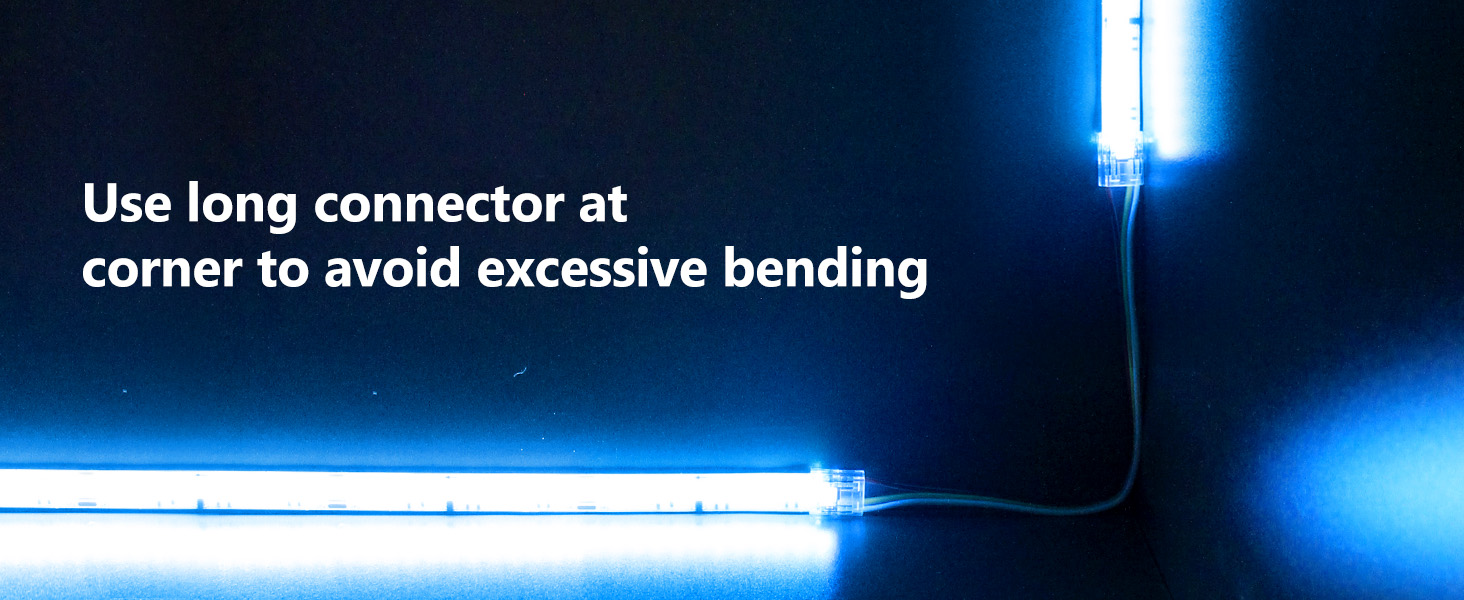 Smart RGB COB LED IC Strip Lights, Addressable High Density Flexible with Remote &amp; App Control