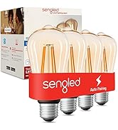 Sengled Smart Edison Bulbs, S1 Auto Pairing with Alexa Devices, Vintage Smart Light Bulbs That Wo...
