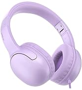 LORELEI E5 Wired Headphones for Kids Foldable &amp; 3.5mm Jack Tangle Free Nylon Wire Stereo On Ear H...