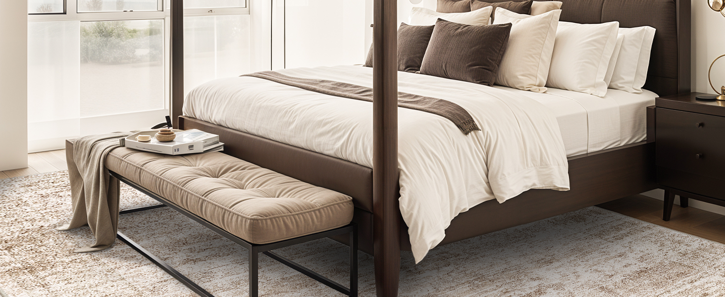 Bedroom area rug