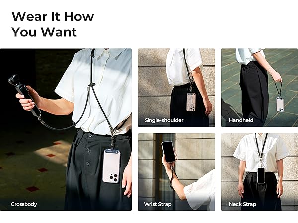 2-in-1 Phone Neck Strap