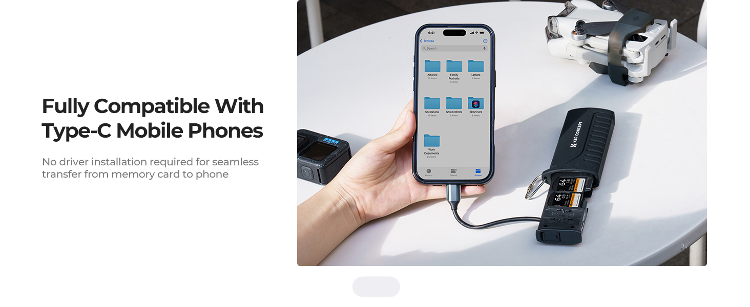 High speed sd card reader