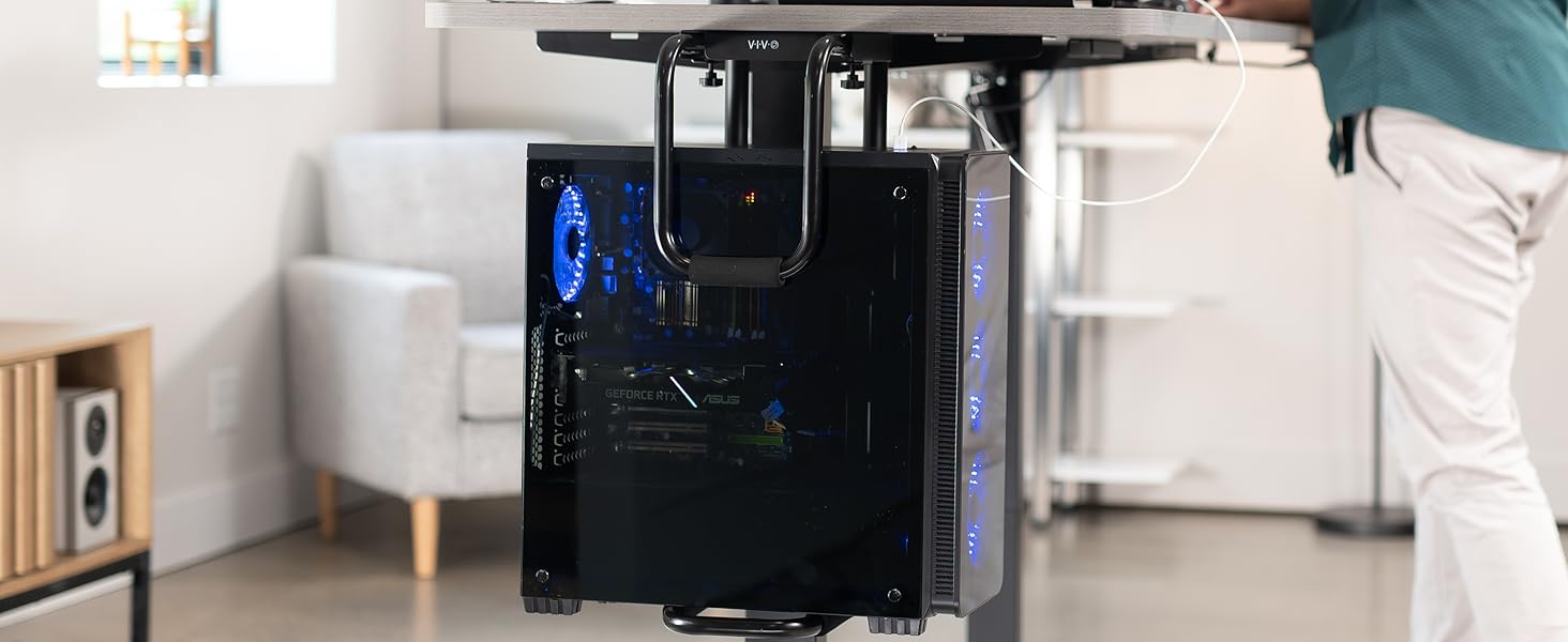 Heavy Duty Under Desk PC Mount