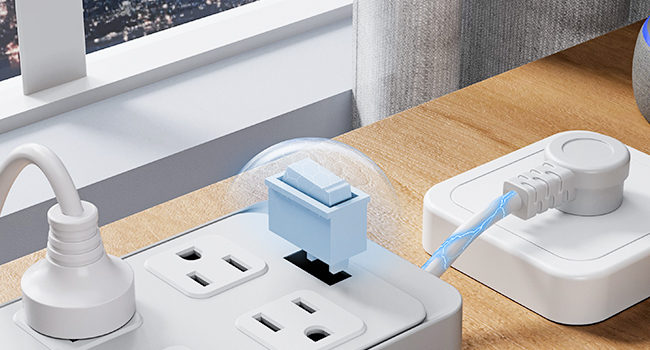 retractable extension cord