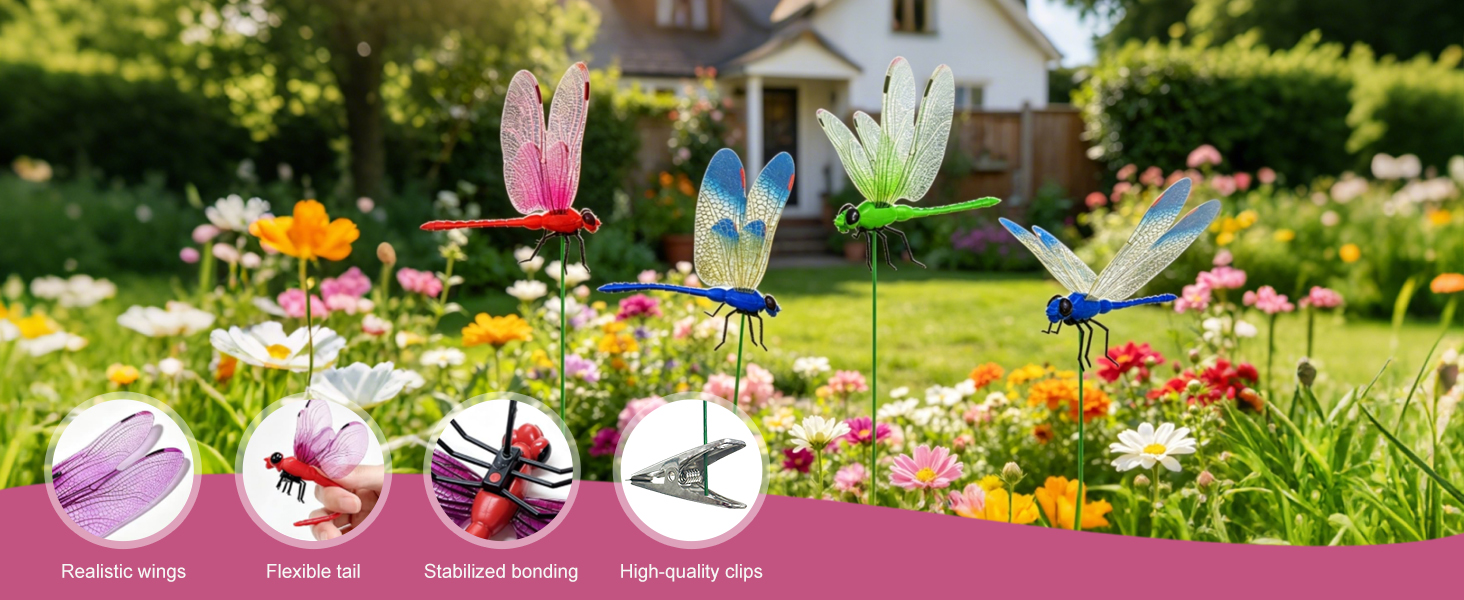 dragonfly clip bug repe llent