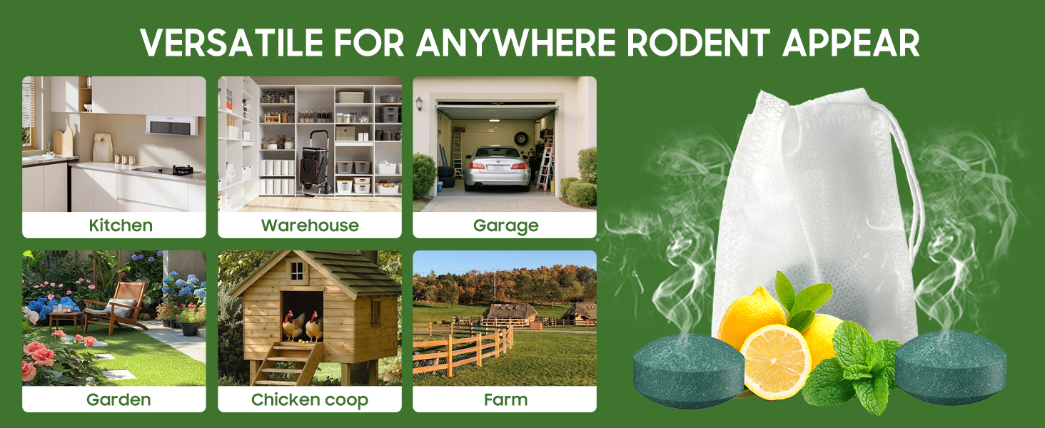 rodent repellent pouches