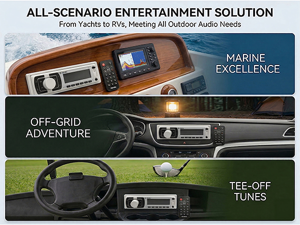 marine stereo receiver