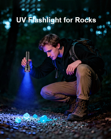 uv flashlight for rocks