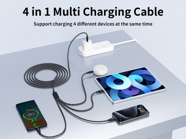 USB C Multi Charging Cable