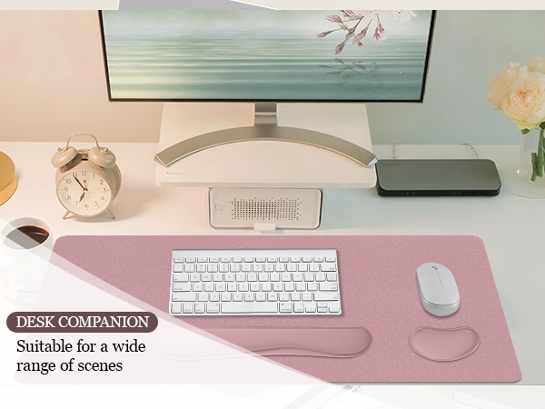 mouse pad and keyboard wrist rest