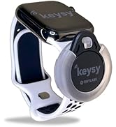 Keysy Key Fob Holder for Watch Band RFID (Clear)