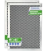 Microwave Charcoal Filter 8.7” x 6.23”- JX81B WB02X10733 GE Microwave Filter Replacement- Carbon ...