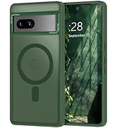 AVESEXTOL Magnetic for Google Pixel 7 Case [Compatible with Magsafe] Translucent Matte Phone Case...