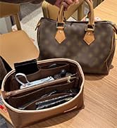 Bag organizer insert for lv speedy