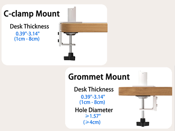 mountup single monitor desk mount