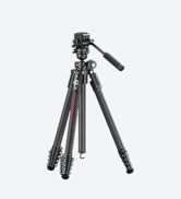 ULANZI JJ06 73.6&amp;#34; Carbon Fiber Video Tripod, Horizontal Tripod w Central Column