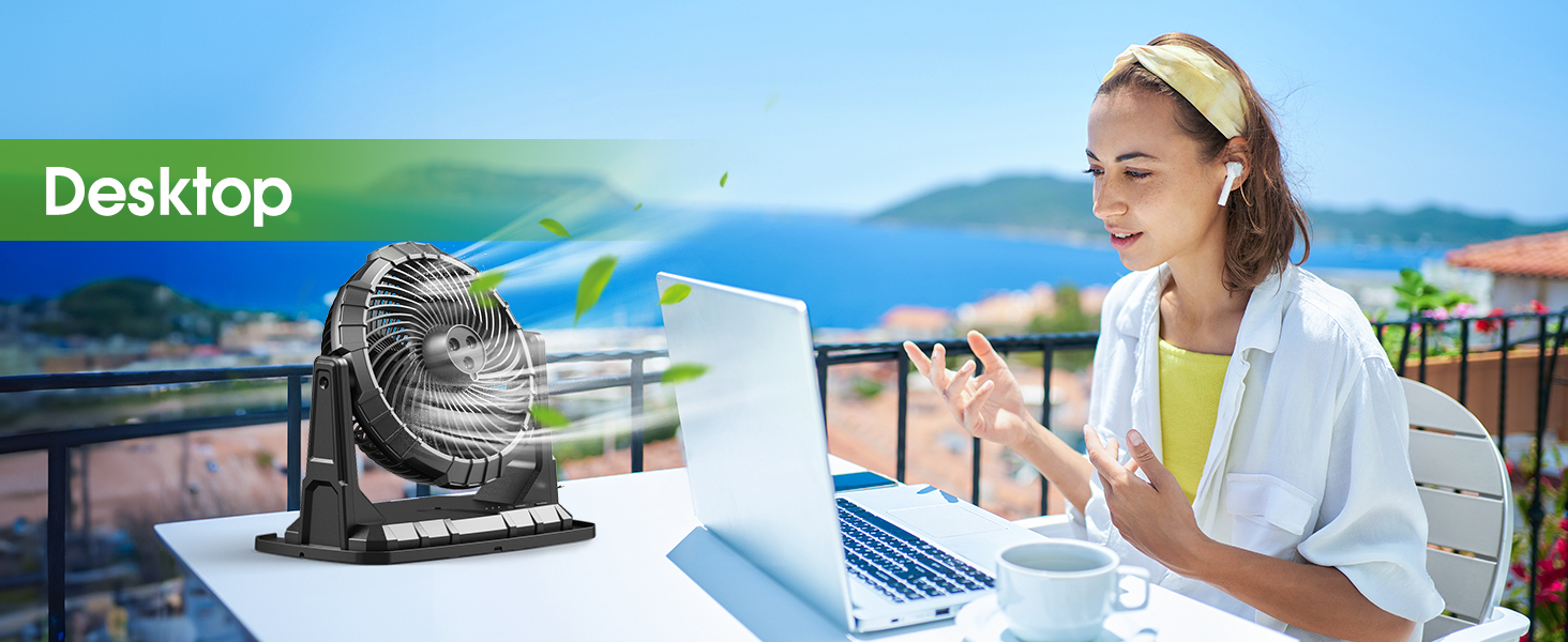 desktop fan misting fan