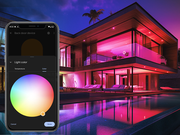 Matter smart light bulb