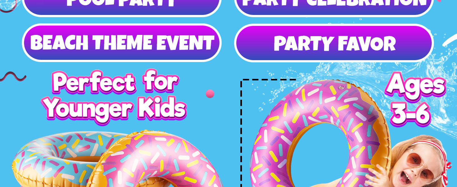 donut pool float donut decorations pool floats kids pool inflatables for kids pool tubes for kids