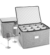 storageLAB China Storage Containers, Containers for Organizing, Hard Shell Case, Felt Plate Divid...