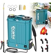 Battery Backpack Sprayer Compatible with Makita 18V Battery (Tool Only) 4.2 Gallon with Auto Mixe...