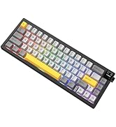 DAIDAI AK650 Mechanical Keyboard Tri-Mode with Screen Hot-swappable, Gasket Construction